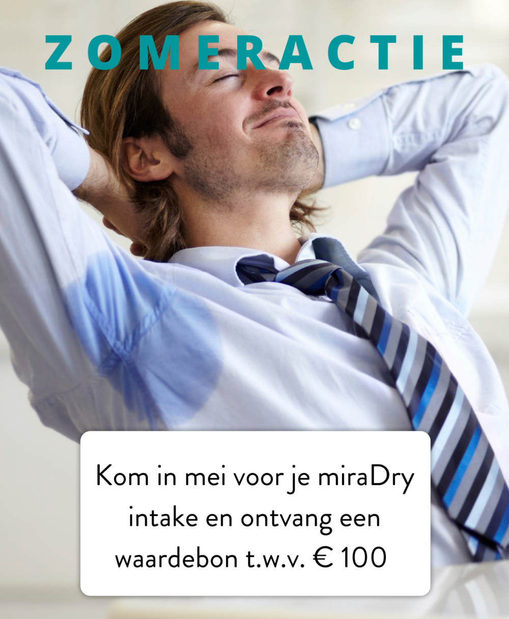MiraDry zomeractie Mauritskliniek MiraDry zomeractie Mauritskliniek